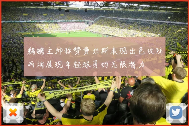 鹈鹕主帅称赞费尔斯表现出色攻防两端展现年轻球员的无限潜力